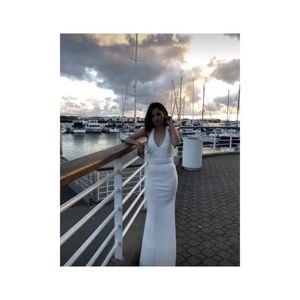 White Gown from Lulus
